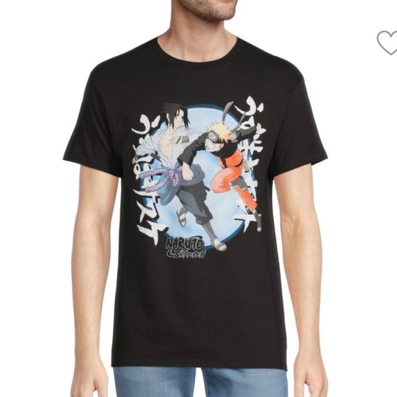 Naruto Shippuden Mens Graphic Cotton T-Shirt Size Small New With Tags - Picture 2 of 3